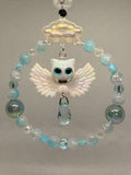 Angel Winged Cat Car Charm