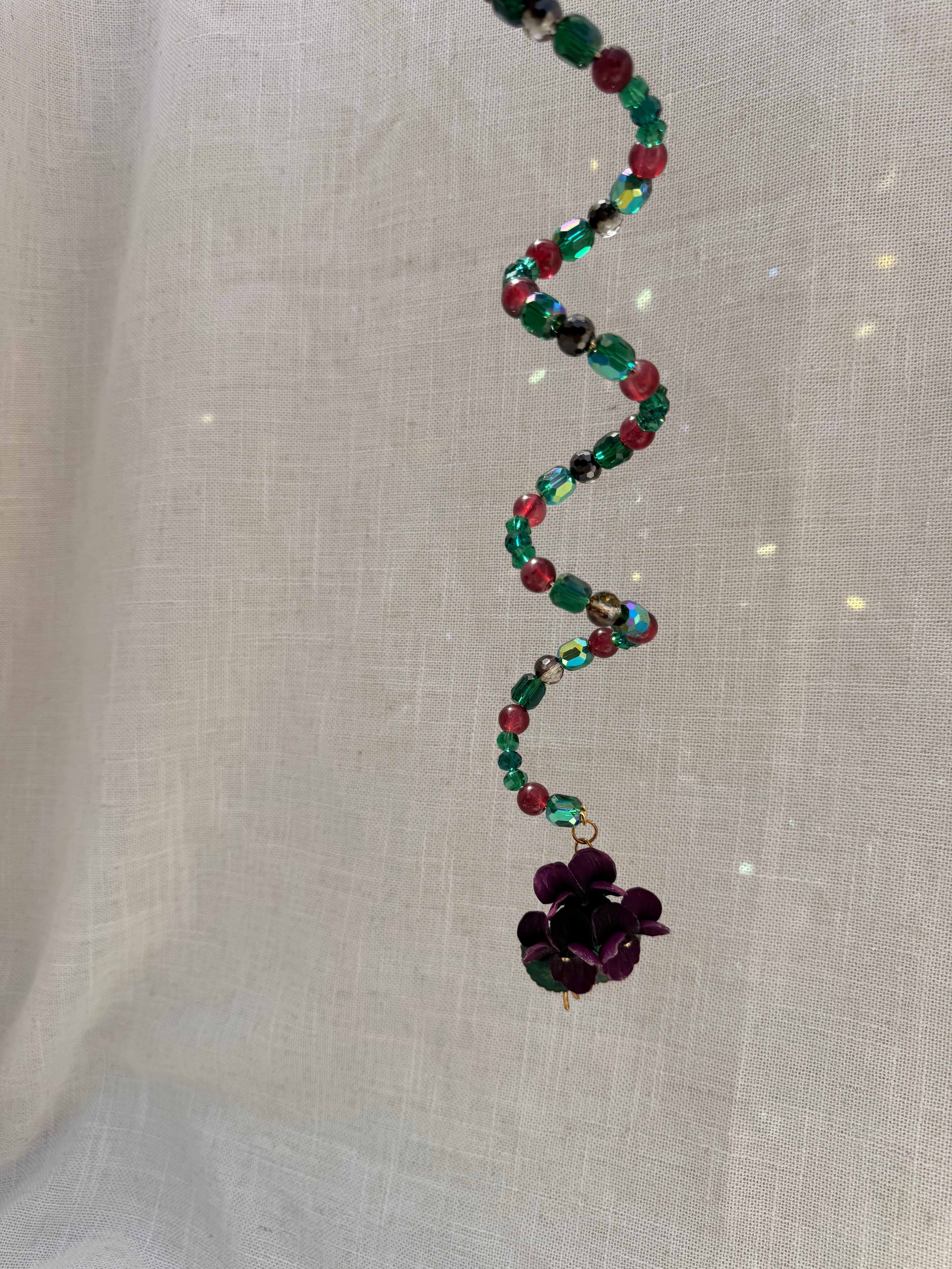 Orchid Spiral Suncatcher