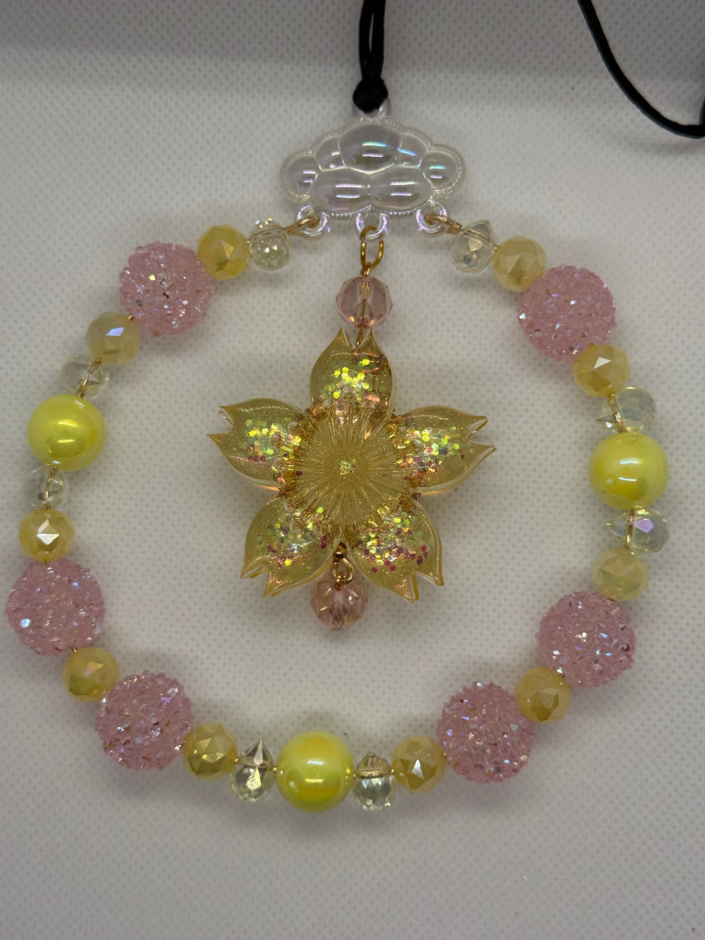 Pastel Cherry Blossom Car Charm